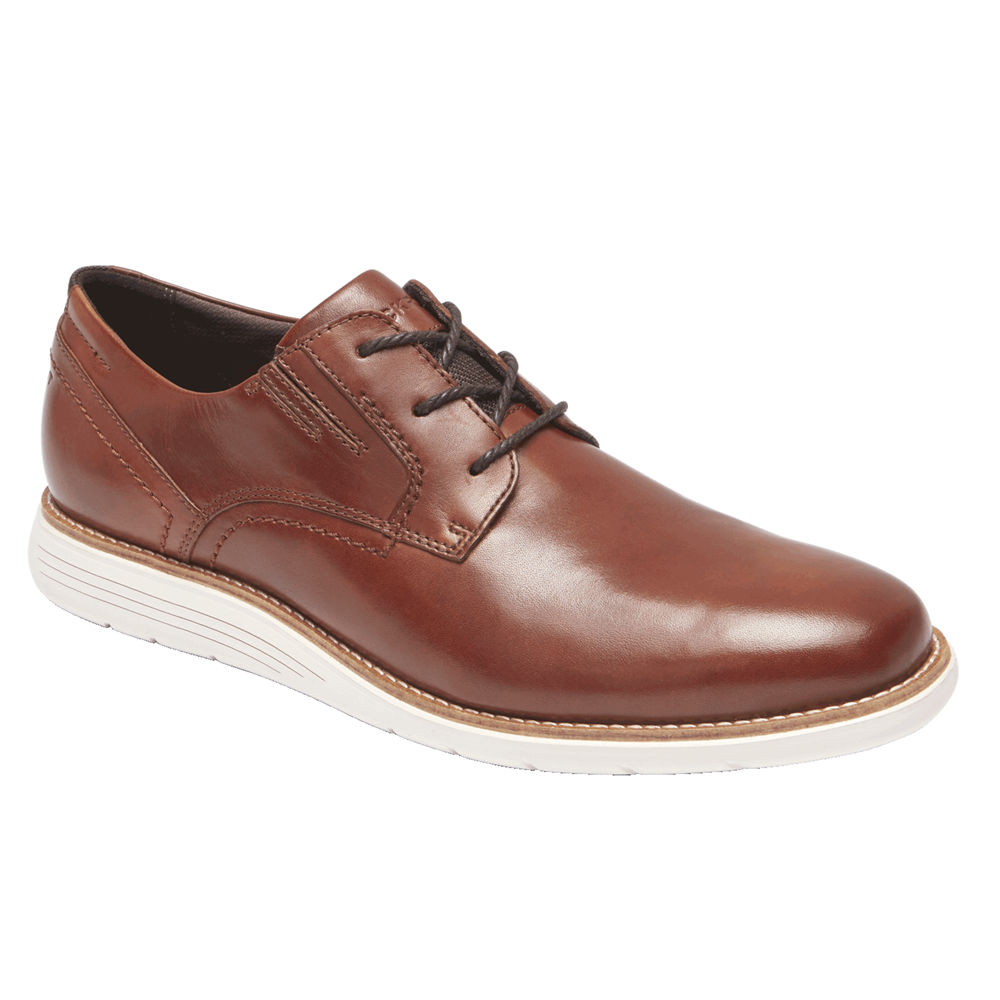 Sapatos Sociais Rockport Homem Marrom - Total Motion Sport Plain Toe - 79325RMUY